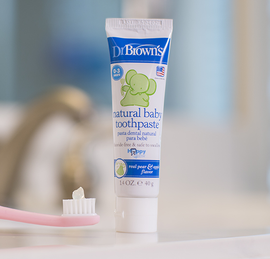 DR BROWNS NATURAL BABY TOOTHPASTE