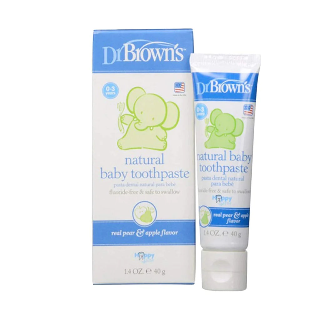 DR BROWNS NATURAL BABY TOOTHPASTE