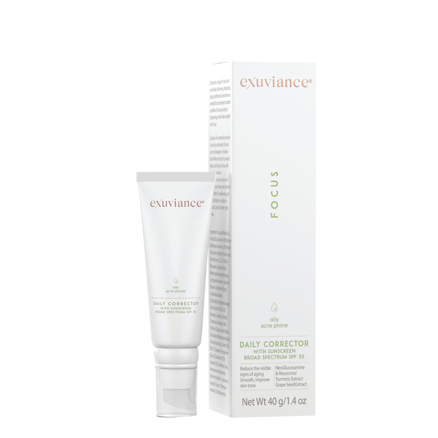 EXUVIANCE DAILY CORRETOR WITH SUNSCREEN SPF35-40G