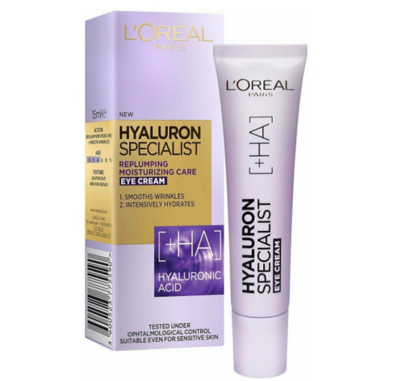 LOREAL HYALURON EXPERT EYE CREAM 15ML