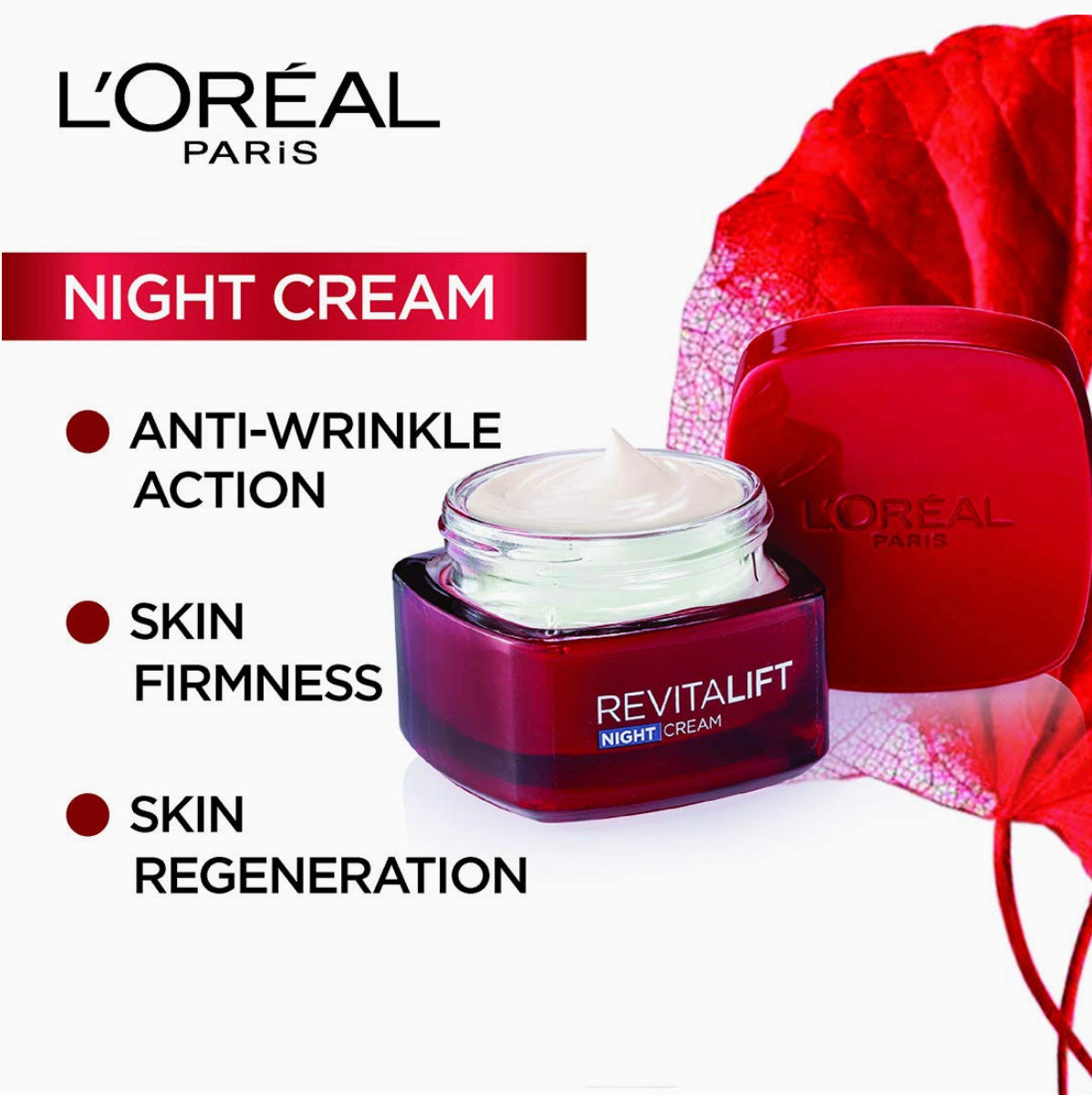 LOREAL REVITALIFT MOISTURIZING NIGHT CREAM 50ML