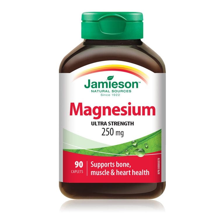 JAMIESON MAGNESIUM 250MG 90CAP