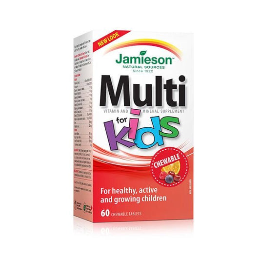 JAMIESON CHEWABLE MULTI FOR KIDS 60TAB