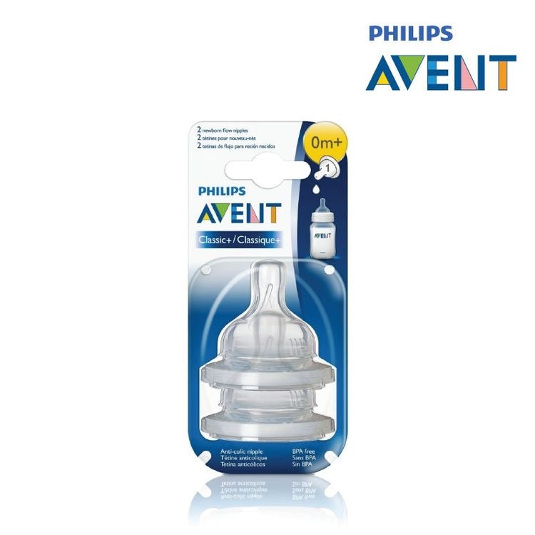 AVENT CLASSIC 0M+ NIPPLE 1HOLE