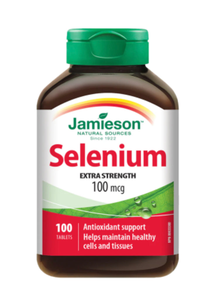 JAMIESON SELENIUM 100MCG 100TAB