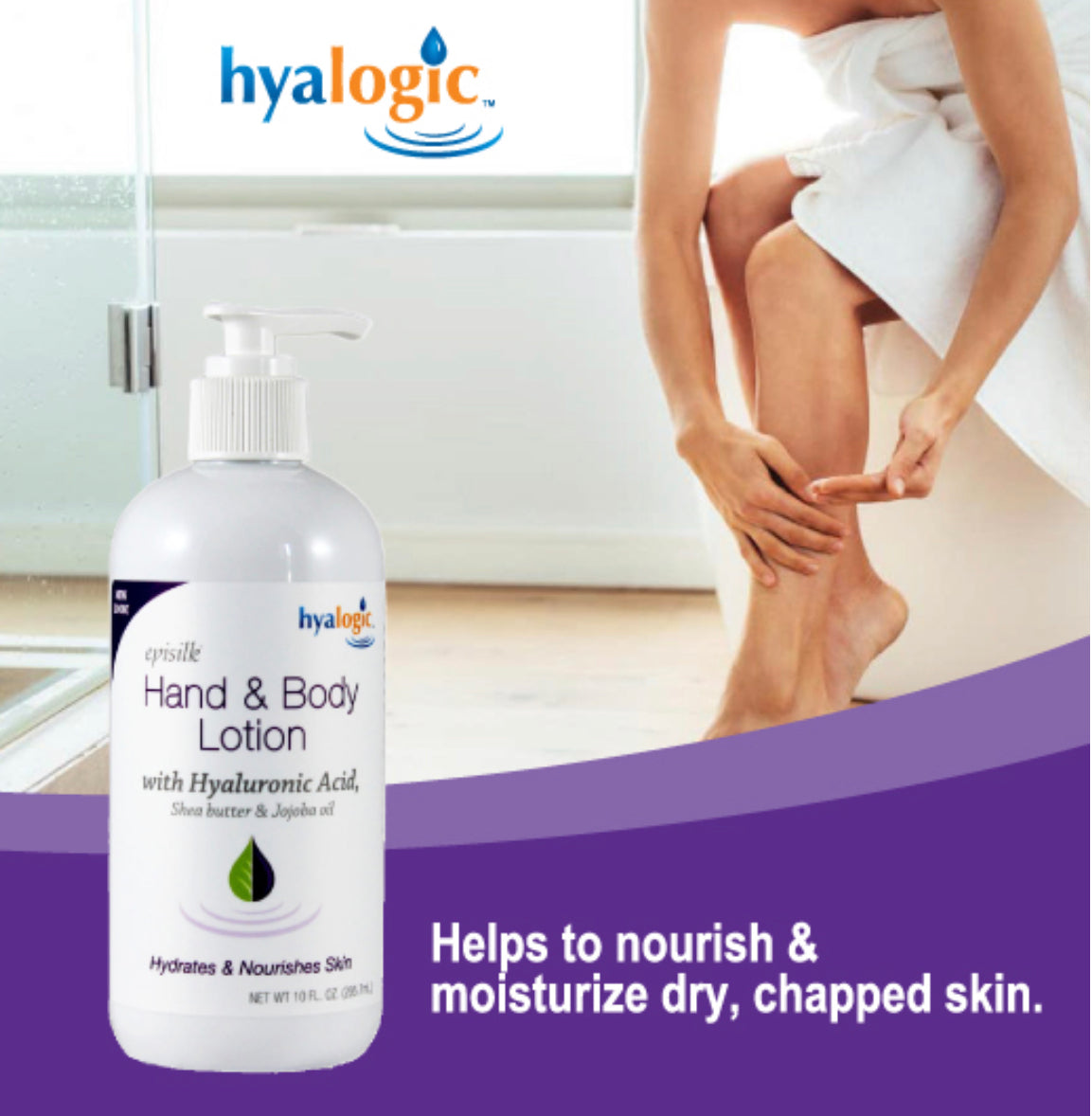 HYALOGIC HAND AND BODY LOTION 295ML