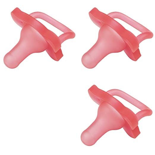 DR BROWN SILICONE PACIFIER 0+ 2 PINK