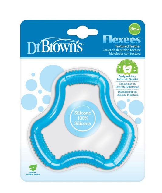 DR. BROWN FLEXEES BLUE TEETHER 3M+