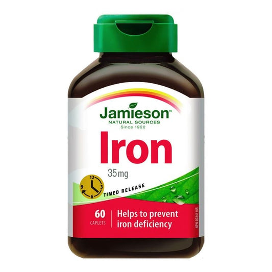 JAMIESON IRON 35MG 60CAP