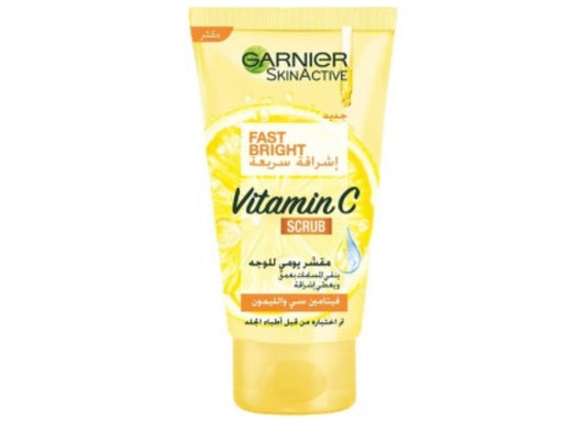 GARNIER VITAMIN C DAILY FACIAL SCRUB 150ML