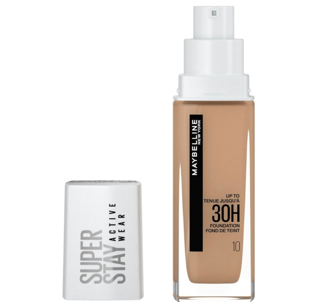 MAYBELLINE SUPER STAY 30H FOUNDATION 10 IVORY