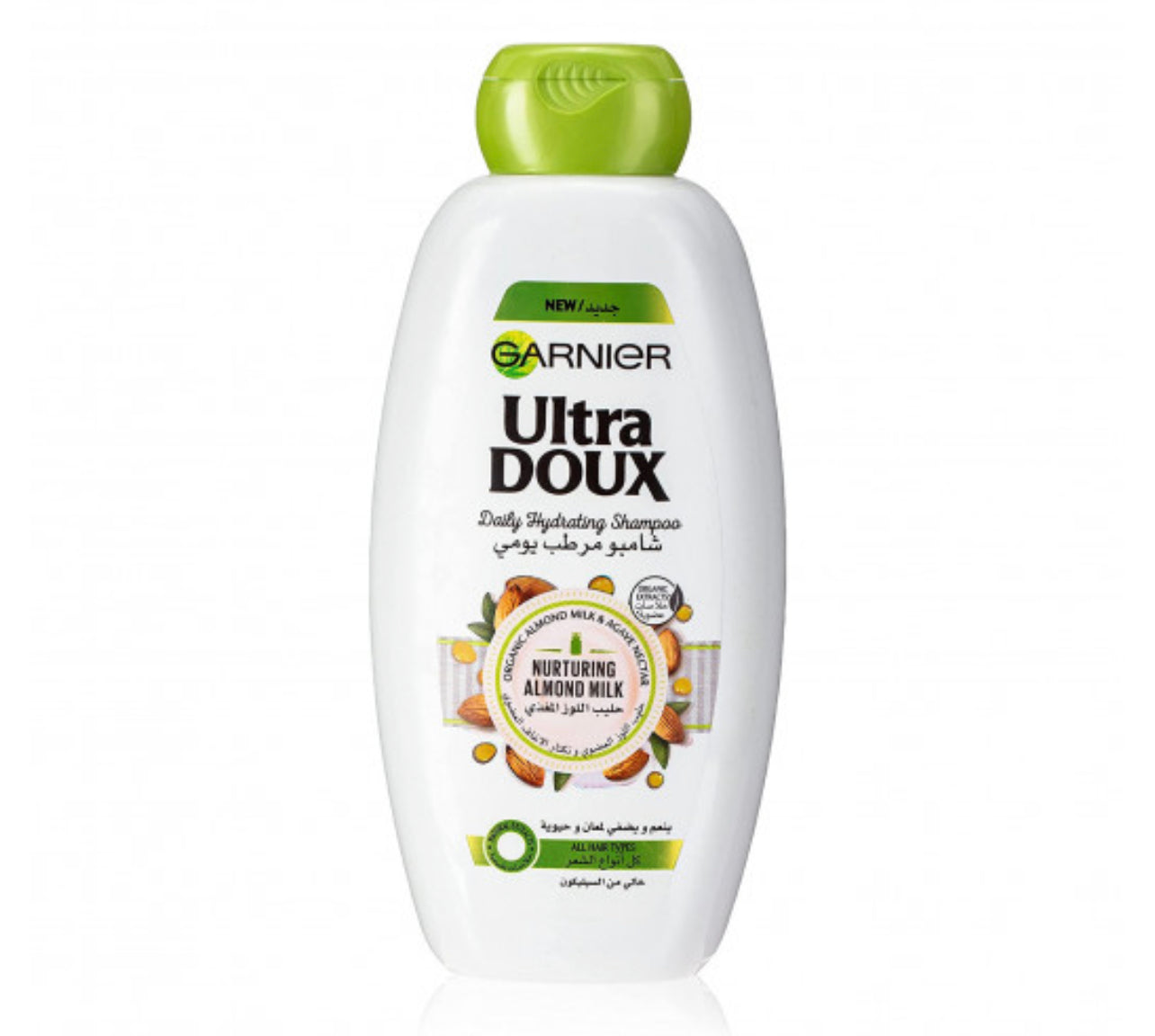 GARNIER ULTRA DOUX SHAMPOO ALMOND MILK 600ML