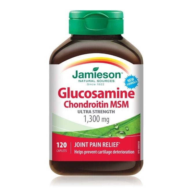 JAMIESON GLUCOSAMINE 1300MG 120CAPLET