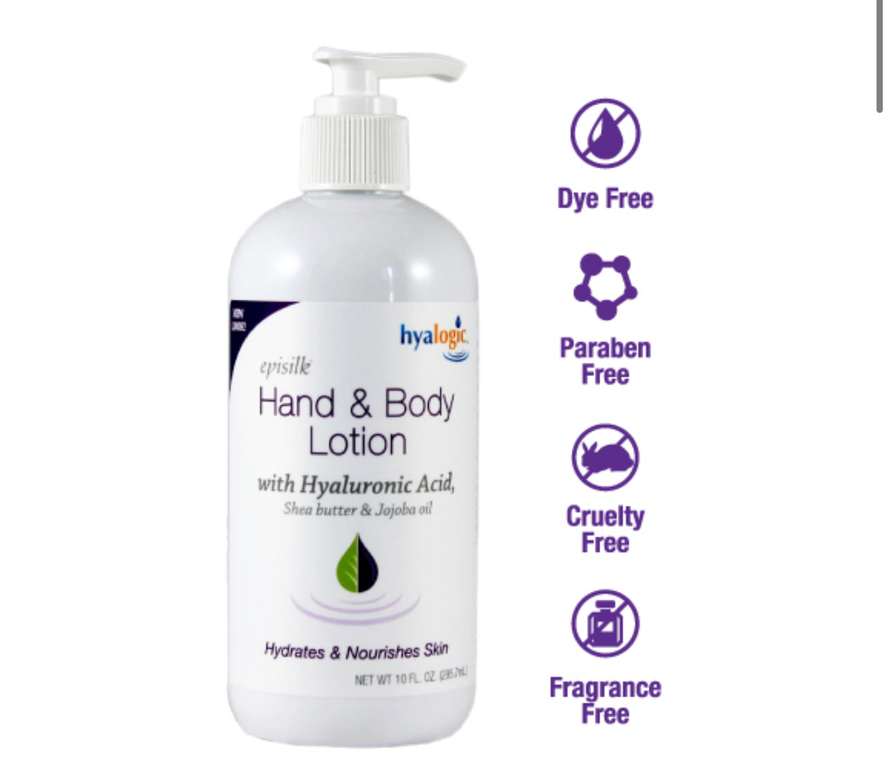 HYALOGIC HAND AND BODY LOTION 295ML