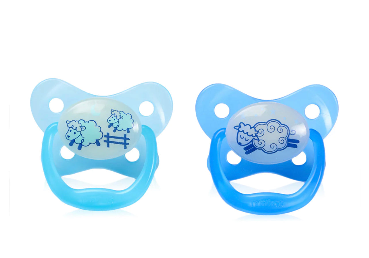 DR. BROWN PREVENT SHEILD PACIFIER GLOW IN THE DARK 0-6M