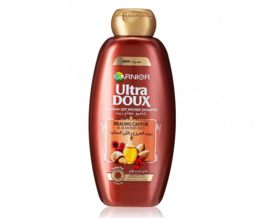 GARNIER ULTRA DOUX SHAMPOO CASTOR AND ALMOND600ML