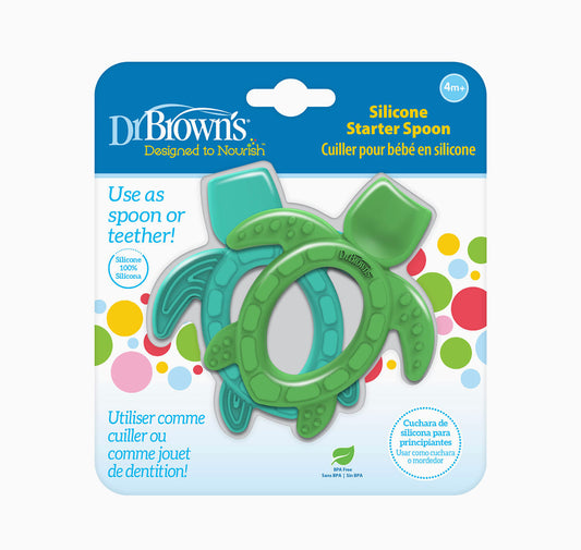 DR BROWNS SILICONE STARTER TEETHER