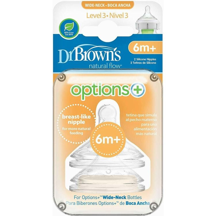 DR BROWNS OPTIONS+ NIPPLE LEVEL 3