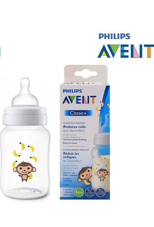 AVENT ANTI COLIC CLASSIC MONKEY 9 OZ