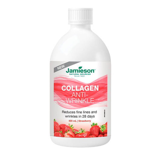 JAMIESON COLLAGEN ANTI WRINKLE 420ML STRAWBERRY