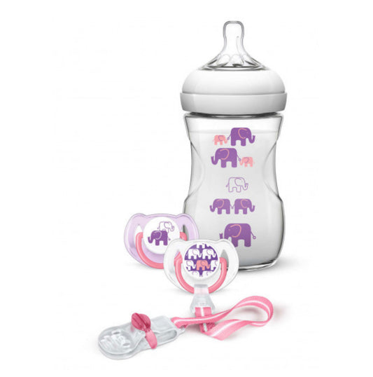 AVENT NATURAL GIFT SET ELEPHENT GIRL