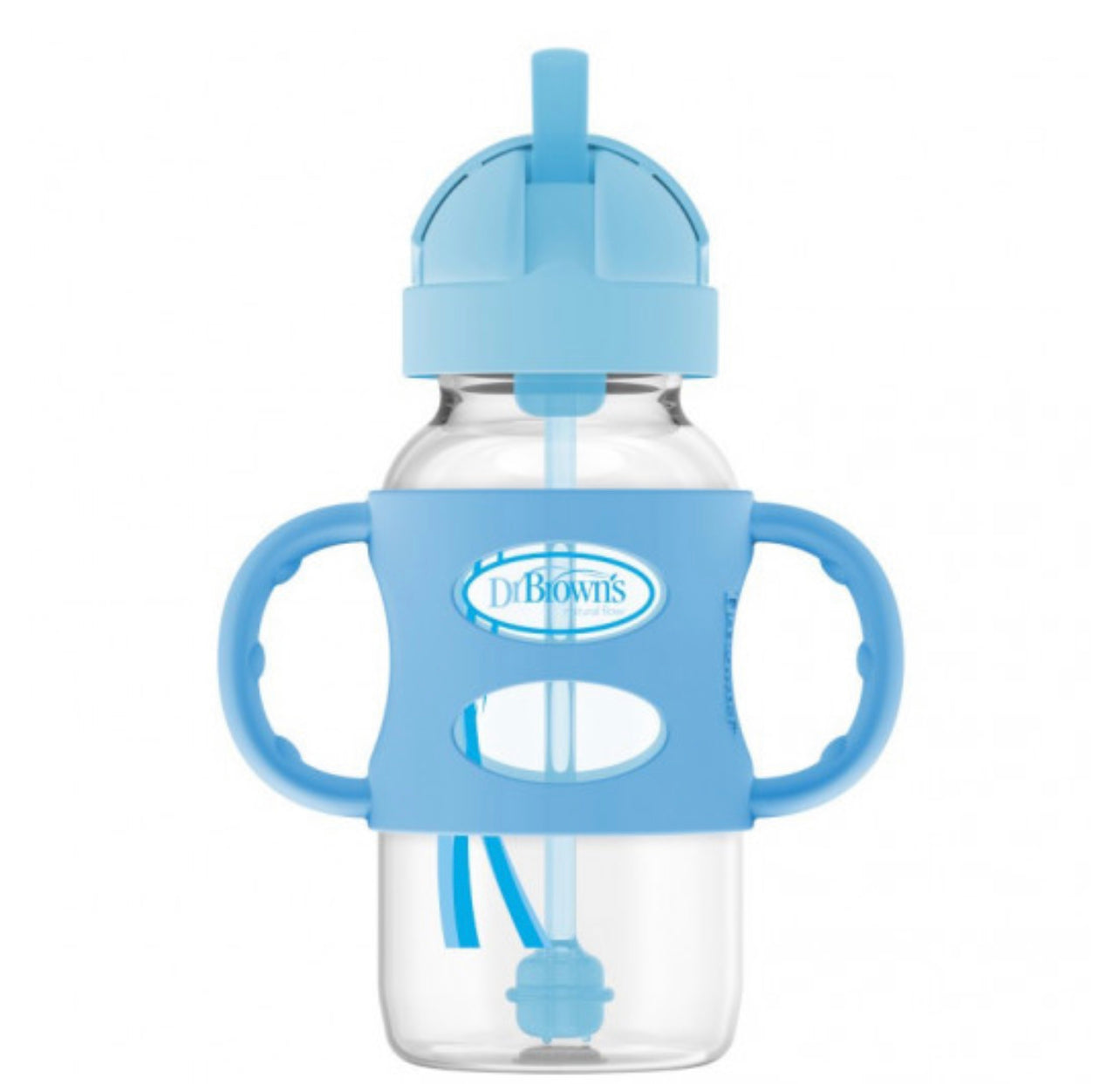 DR BROWN SIPPY STRAW BOTTLE 6M+ 270ML