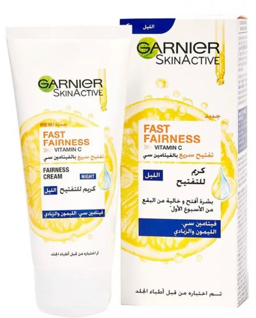 GARNIER FAST FAIRNESS CREAMAND FACE WASH