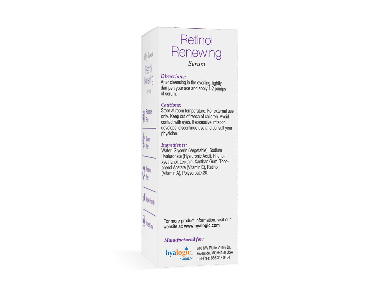 HYALOGIC RETINOL RENEWING SERUM 13.5ML