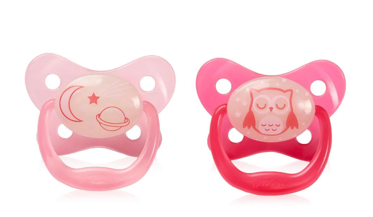 DR. BROWN PREVENT GLOW IN THE DARK PACIFIER 6-18 M