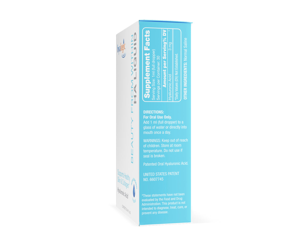 HYALOGIC HYALURINC ACID SERUM 30ML