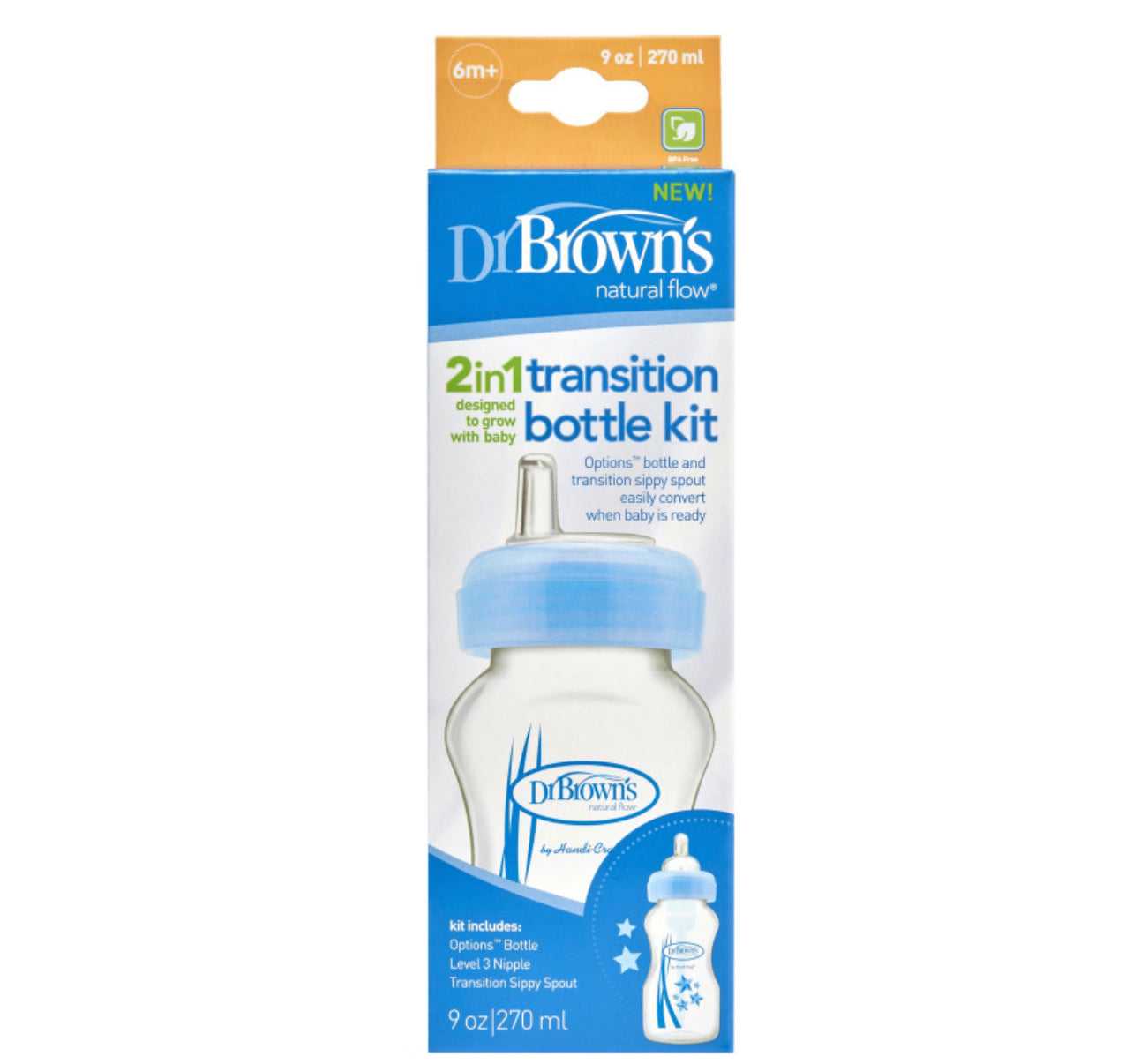 DR.BROWN TRANSITION BLUE 270ML