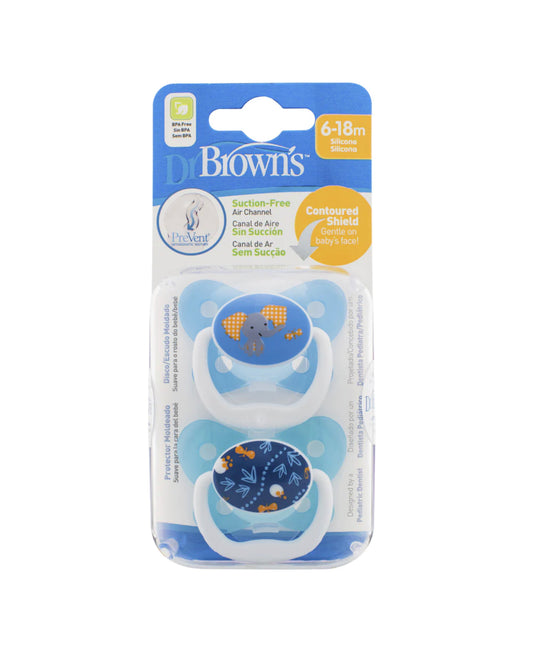 DR. BROWN PREVENT SHIELD PACIFIER 6-18 M