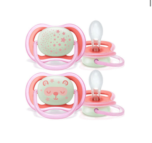 AVENT PACIFIER ULTRA AIR NIGHT  6-18M SCF376/22