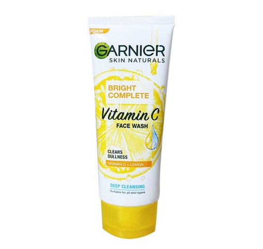 GARNIER VITAMIN C FACE WASH 100ML