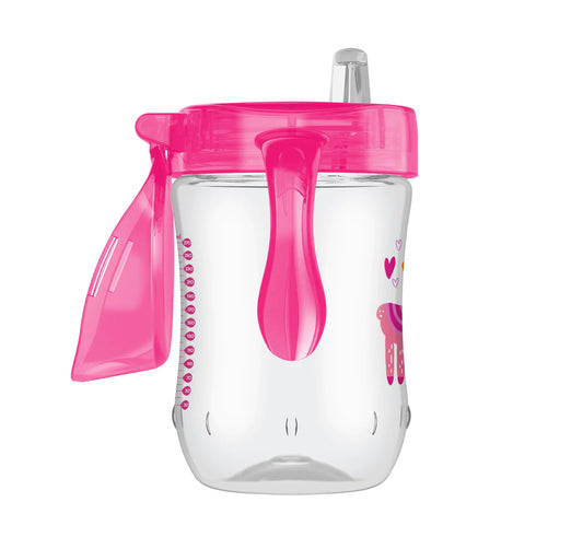 DR.BROWN SOFT SPOUT TRANSITION 270ML PINK 9M