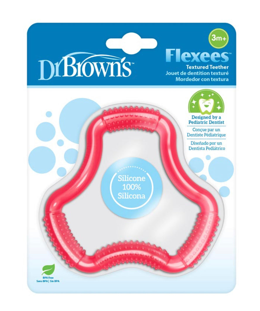 DR. BROWN FLEXEES BLUE TEETHER 3M+