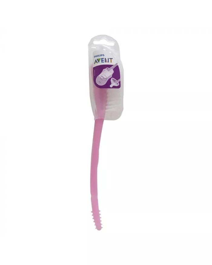 AVENT BOTTLE & TEAT BRUSH WEU PINK