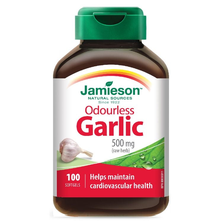 JAMIESON GARLIC 500MG 100SOFTGEL