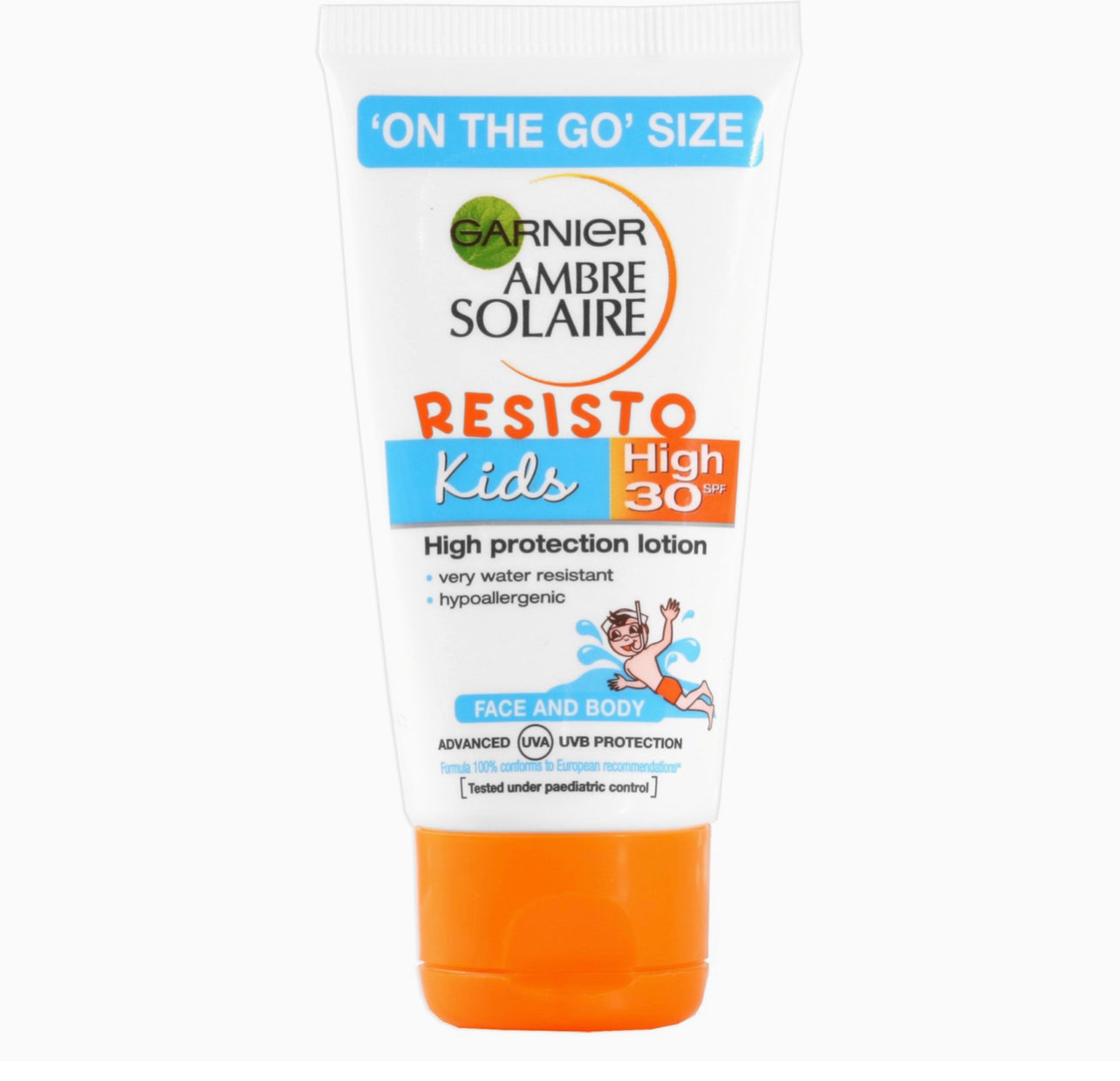 GARINER AMBRE SOLAIR RESISTO KIDS 30SPF