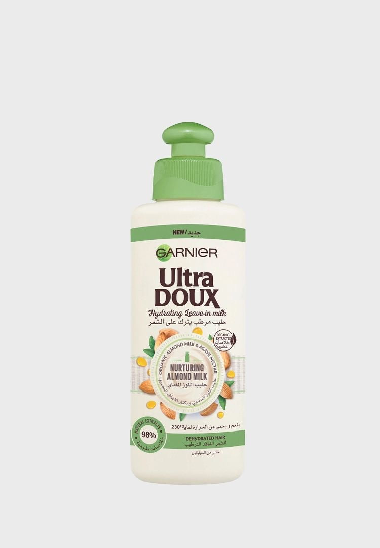 GARNIER ULTRA DOUX ALMOND MILK LEAVIN