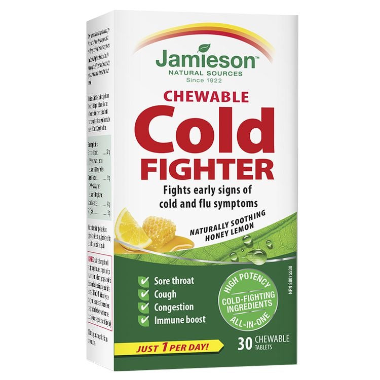 JAMIESON CHEWABLE COLD FIGHTER 30TAB