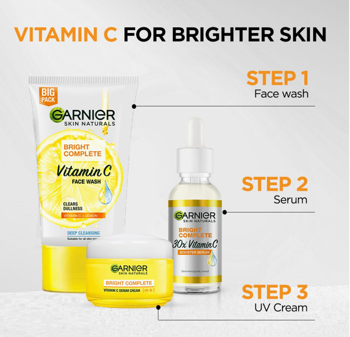 GARNIER 30X VITAMIN C BOOSTER SERUM 30ML