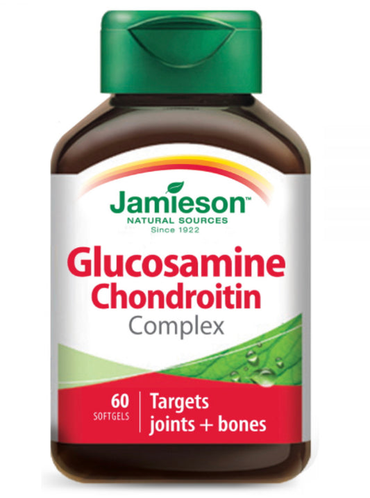 JAMIESON COMPLEX GLUCOSAMINE CHONDROITIN  60SOFTGEL