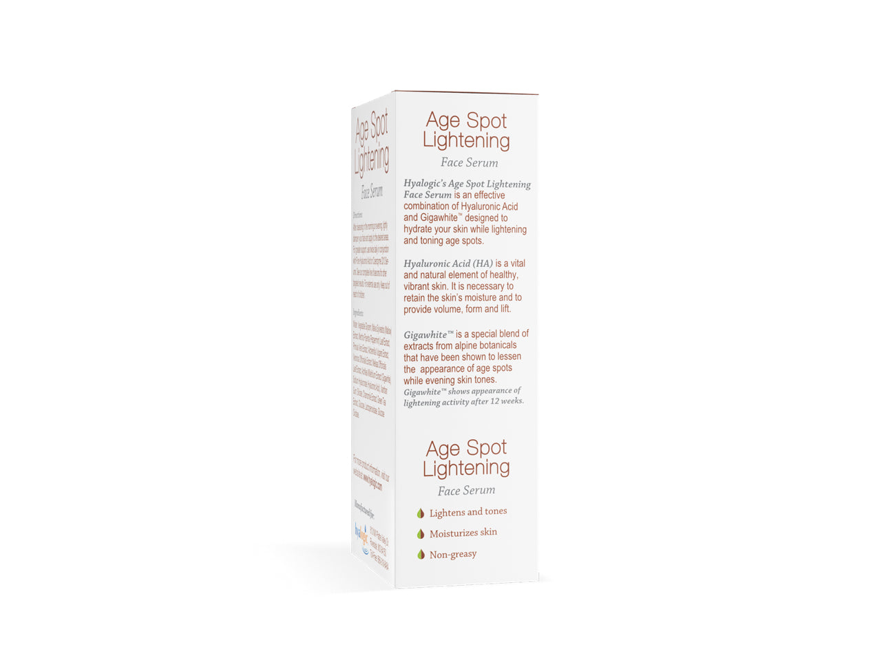 HYALOGIC AGE SPOT LIGHTENING SERUM 30ML