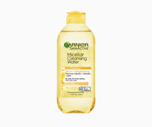 GARNIER MICELLAR CLEANSING WATER VIT.C 400ML (DULL SKIN) YELLOW