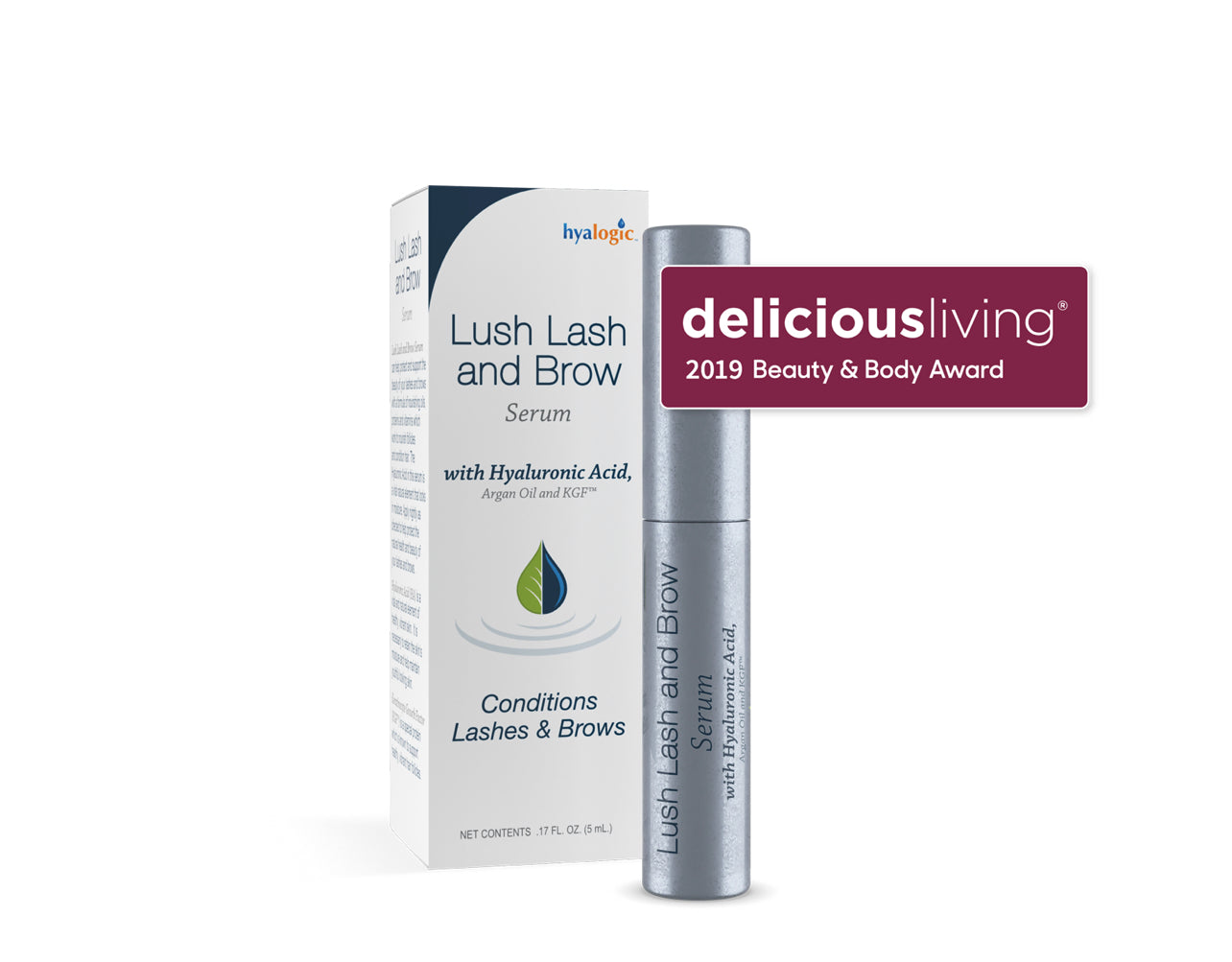 HYALOGIC LUSH LASH AND BROW SERUM 5ML