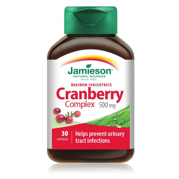 JAMIESON CRANBERRY COMPLEX 500MG 30CAP