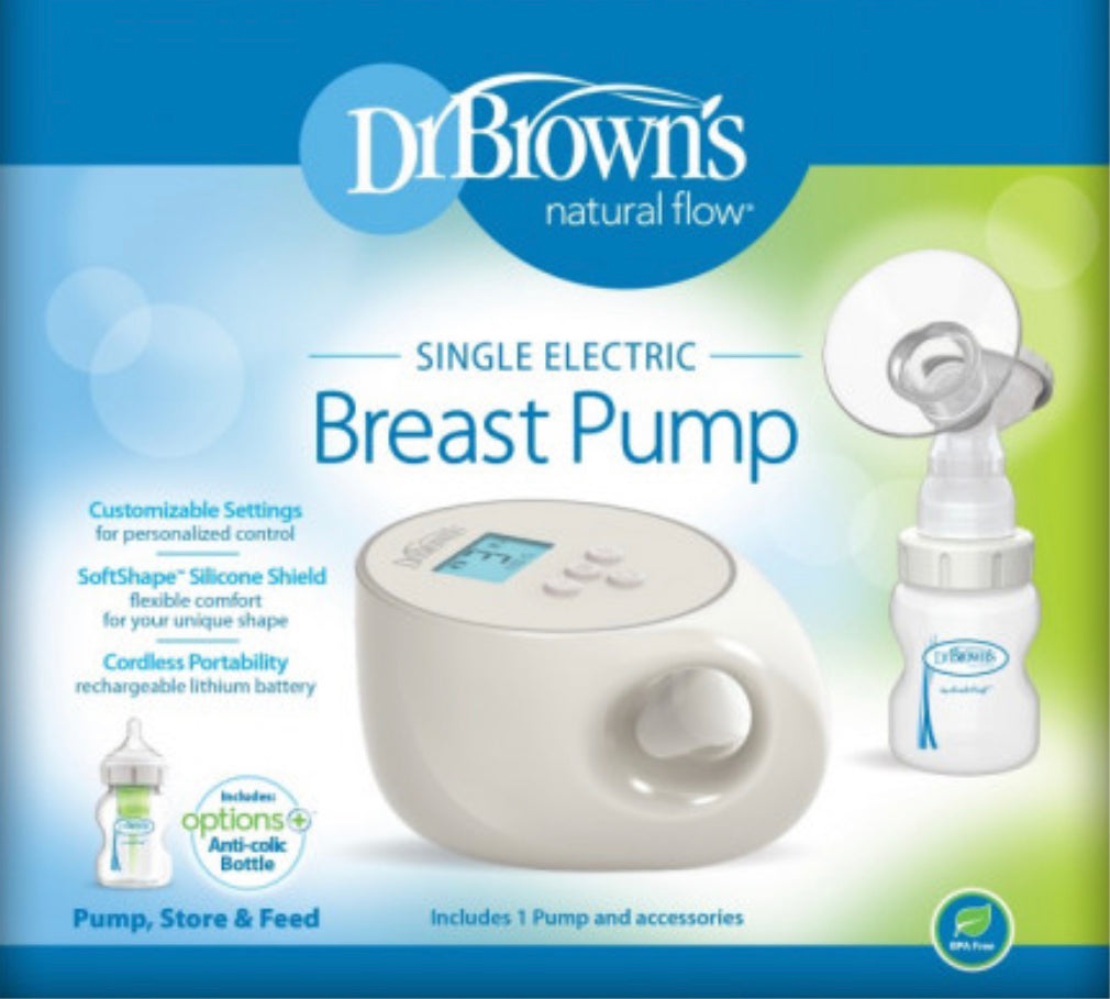 DR BROWNS SINGLE ELECTRIC PUMP