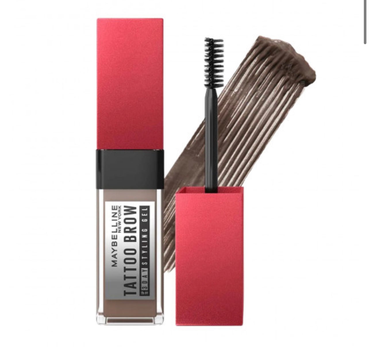 MAYBELLINE TATTOO BROW GEL DEEP BROWN