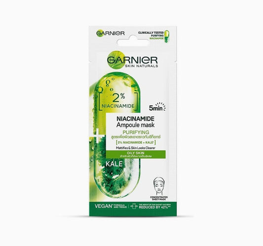 GARNIER NIACINAMIDE 1 SHEET MASK (OILY SKIN)